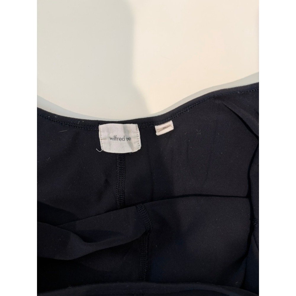 Aritzia Divinity Jumpsuit Black Body Hugging Full Length Unitard Silhouette M - Picture 7 of 7
